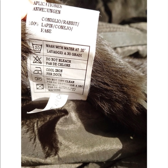 Jacket with Rabbit Fur from ITALY - Picture 5 of 5